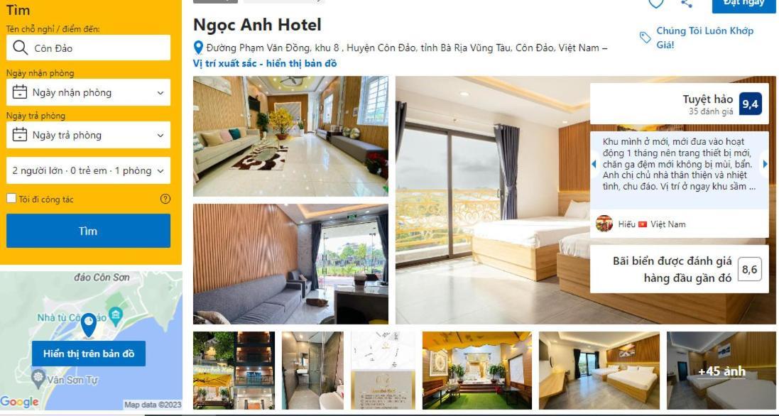 Ngoc Anh Hotel Chi Khu Co Ong Exterior photo